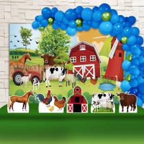 Kit Festa Ouro Fazendinha Animais - IMPAKTO VISUAL Kit Festa Ouro Fazendinha Animais - IMPAKTO VISUAL