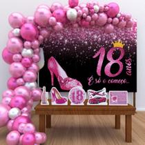Kit Festa Ouro Festa de 18 Ano - IMPAKTO VISUAL