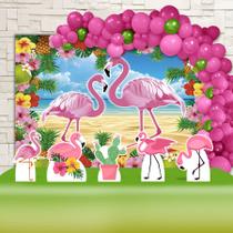 Kit Festa Ouro Flamingo - IMPAKTO VISUAL
