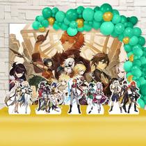 Kit Festa Ouro Genshin Impact - IMPAKTO VISUAL Kit Festa Ouro Genshin Impact - IMPAKTO VISUAL