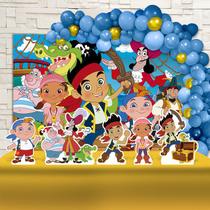 Kit Festa Ouro Jake e os Piratas da Terra do Nunca - IMPAKTO VISUAL