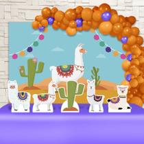 Kit Festa Ouro Lhama - IMPAKTO VISUAL