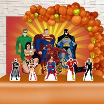 Kit Festa Ouro Liga da Justiça - IMPAKTO VISUAL