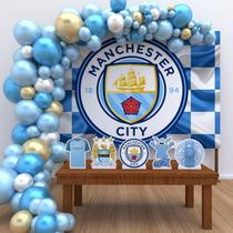 Kit Festa Ouro Manchester City - IMPAKTO VISUAL Kit Festa Ouro Manchester City - IMPAKTO VISUAL