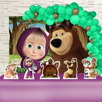 Kit Festa Ouro Masha E O Urso - IMAPAKTO VISUAL Kit Festa Ouro Masha E O Urso - IMAPAKTO VISUAL