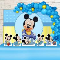 Kit Festa Ouro Mickey Baby - IMPAKTO VISUAL Kit Festa Ouro Mickey Baby - IMPAKTO VISUAL