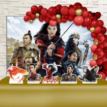 Kit Festa Ouro Mulan Filme - IMPAKTO VISUAL