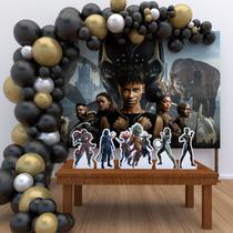 kit Festa Ouro Pantera Negra 2 Wakanda Forever - IMPAKTO VISUAL