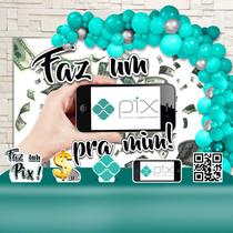Kit Festa Ouro Pix - IMPAKTO VISUAL Kit Festa Ouro Pix - IMPAKTO VISUAL