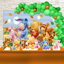 Kit Festa Ouro Pooh Baby - IMPAKTO VISUAL Kit Festa Ouro Pooh Baby - IMPAKTO VISUAL