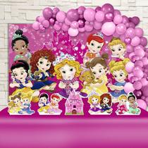 Kit Festa Ouro Princesas Baby - IMPAKTO VISUAL Kit Festa Ouro Princesas Baby - IMPAKTO VISUAL