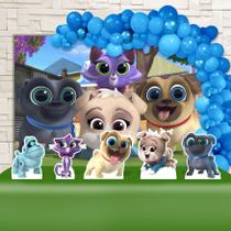 Kit Festa Ouro Puppy Dog Pals - IMPAKTO VISUAL Kit Festa Ouro Puppy Dog Pals - IMPAKTO VISUAL