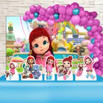 Kit Festa Ouro Rainbow Rubi Na Vila Do Arco Íris - IMPAKTO VISUAL