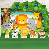 Kit Festa Ouro Safari - IMPAKTO VISUAL Kit Festa Ouro Safari - IMPAKTO VISUAL