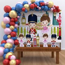 Kit Festa Ouro Soldadinho de Chumbo e Bailarina - IMPAKTO VISUAL