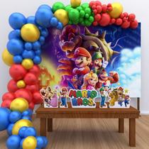 Kit Festa Ouro Super Mario Bros Filme- IMPAKTO VISUAL