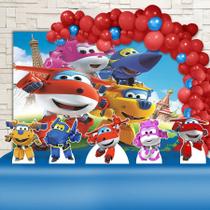 Kit Festa Ouro Super Wings - IMPAKTO VISUAL Kit Festa Ouro Super Wings - IMPAKTO VISUAL