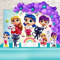 Kit Festa Ouro Vera E O Reino Do Arco Íris - IMPAKTO VISUAL Kit Festa Ouro Vera E O Reino Do Arco Íris - IMPAKTO VISUAL