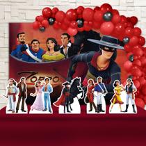 Kit Festa Ouro Zorro - IMPAKTO VISUAL Kit Festa Ouro Zorro - IMPAKTO VISUAL