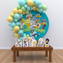 Kit Festa Painel Redondo Baby Looney Tunes - IMPAKTO VISUAL