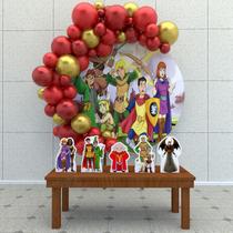 Kit Festa Painel Redondo Caverna do Dragão - IMPAKTO VISUAL Kit Festa Painel Redondo Caverna do Dragão - IMPAKTO VISUAL