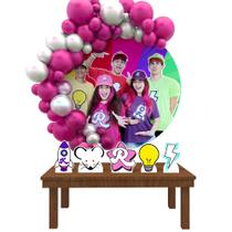 Kit Festa Painel Redondo Emilly Vick-IMPAKTO VISUAL Kit Festa Painel Redondo Emilly Vick-IMPAKTO VISUAL