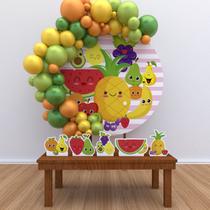 Kit Festa Painel Redondo Frutas - IMPAKTO VISUAL