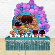 Kit Festa Painel Redondo Mini Beats Power Rockers - IMPAKTO VISUAL