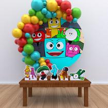 Kit Festa Painel Redondo Problems - IMPAKTO VISUAL Kit Festa Painel Redondo Problems - IMPAKTO VISUAL