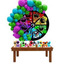 Kit Festa Painel Redondo Smiling Critters - IMPAKTO VISUAL
