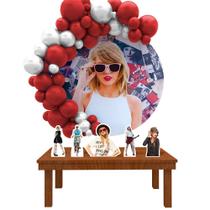 Kit Festa Painel Redondo Taylor Swift- IMPAKTO VISUAL