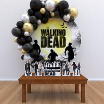Kit Festa Painel Redondo The Walking Dead - IMPAKTO VISUAL