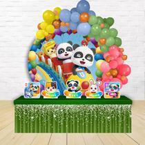 kit festa painel redondoDecoração BabyBus 1,50 Diâmetro