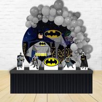 kit festa painel redondoDecoração Batman 1,50 Diâmetro