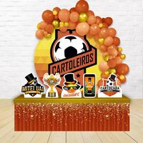 kit festa painel redondoDecoração Cartola Futebol 1,50 Diâmetro