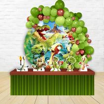 kit festa painel redondoDecoração Dinossauro Giganotossauro 1,50 Diâmetro
