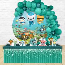 kit festa painel redondoDecoração Octonautas 1,50 Diâmetro