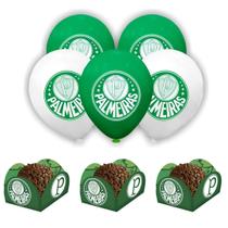 Kit Festa Palmeiras Futebol 20 Balões + 40 Forminhas Para Doces Piffer e Festcolor- Inspire sua Festa Loja Kit Festa Palmeiras Futebol 20 Balões + 40 Forminhas Para Doces Piffer e Festcolor- Inspire sua Festa Loja
