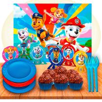 Kit festa Patrulha Canina Decoração completa 152 itens