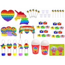 Kit Festa Pop it 105 peças (10 pessoas) - Produto artesanal