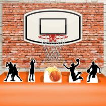 KIT Festa Prata Basquete - IMPAKTO VISUAL KIT Festa Prata Basquete - IMPAKTO VISUAL