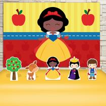 KIT Festa Prata Branca De Neve Negra - IMPAKTO VISUAL