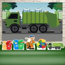 Kit Festa Prata Caminhão De Lixo Gari - IMPAKTO VISUAL