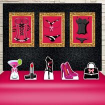 KIT Festa Prata Chá de Lingerie - IMPAKTO VISUAL KIT Festa Prata Chá de Lingerie - IMPAKTO VISUAL