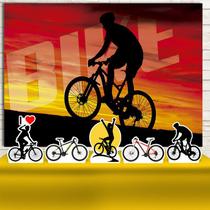 KIT Festa Prata Ciclista Bicicleta - IMPAKTO VISUAL