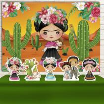 KIT Festa Prata Frida Kahlo - IMPAKTO VISUAL