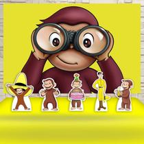 KIT Festa Prata George o Curioso - IMPAKTO VISUAL KIT Festa Prata George o Curioso - IMPAKTO VISUAL