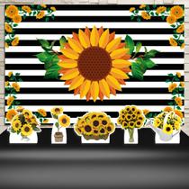 KIT Festa Prata Girassol - IMPAKTO VISUAL