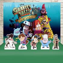 KIT Festa Prata Gravity Falls - IMPAKTO VISUAL KIT Festa Prata Gravity Falls - IMPAKTO VISUAL
