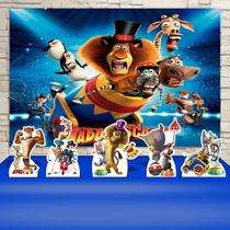 KIT Festa Prata Madagascar 3 Circo - IMPAKTO VISUAL